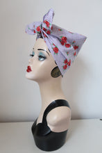 Load image into Gallery viewer, Lilac vintage headscarf bandana 