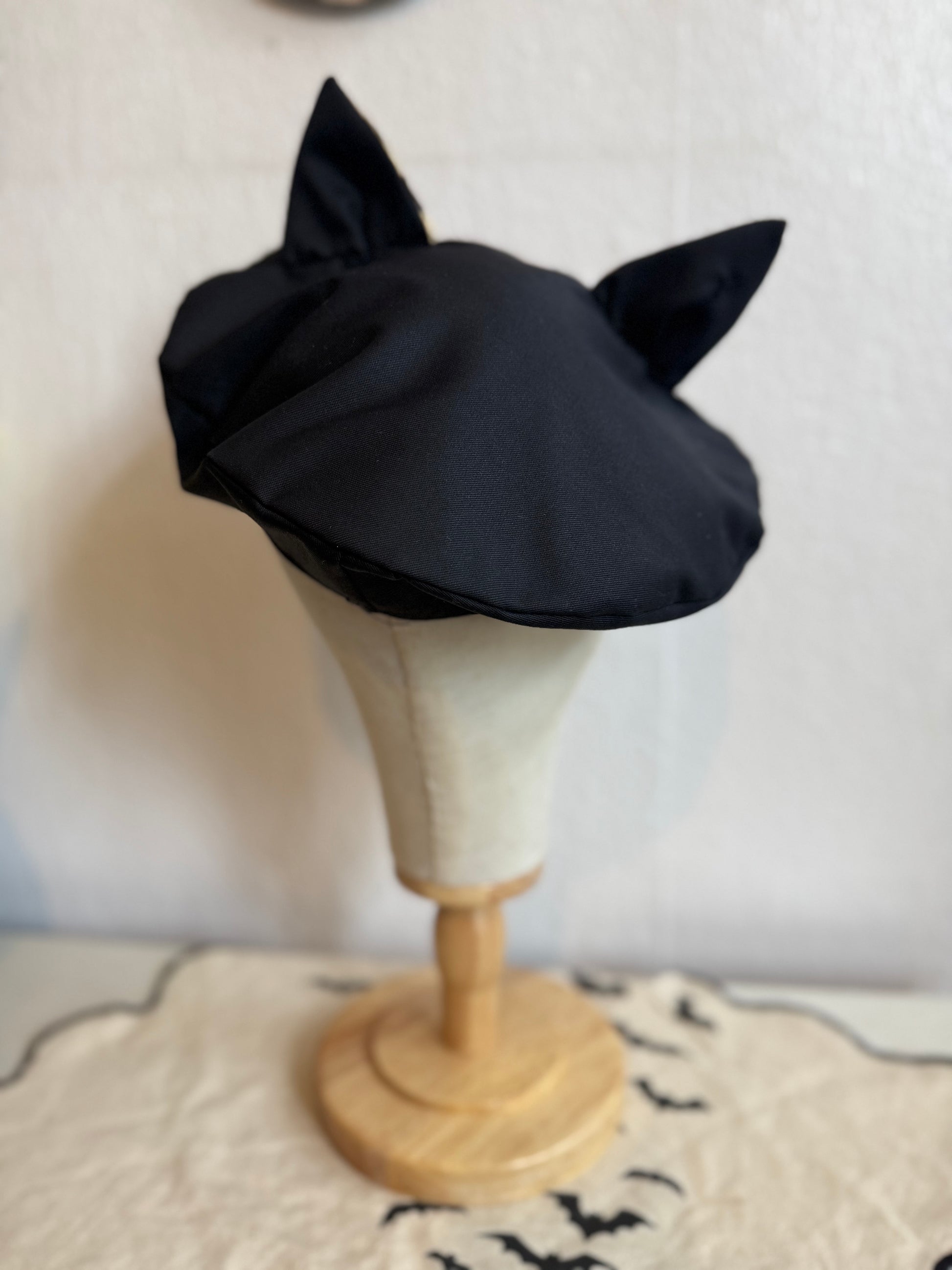 Cat ear beret hat 