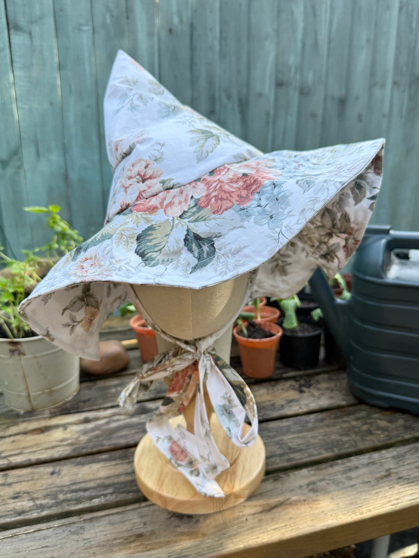 floral vintage style garden witch hat practical magic