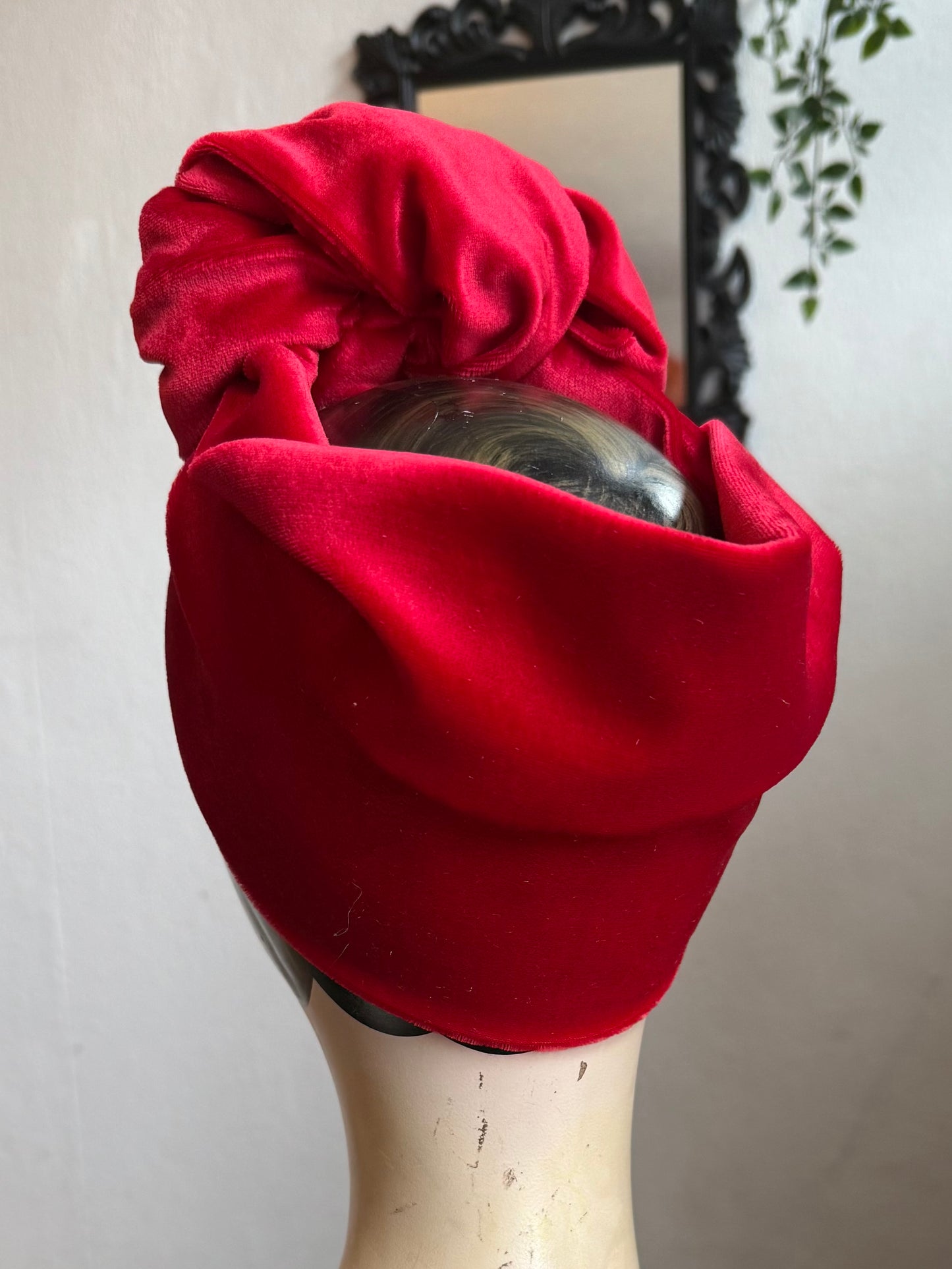 red velvet headband