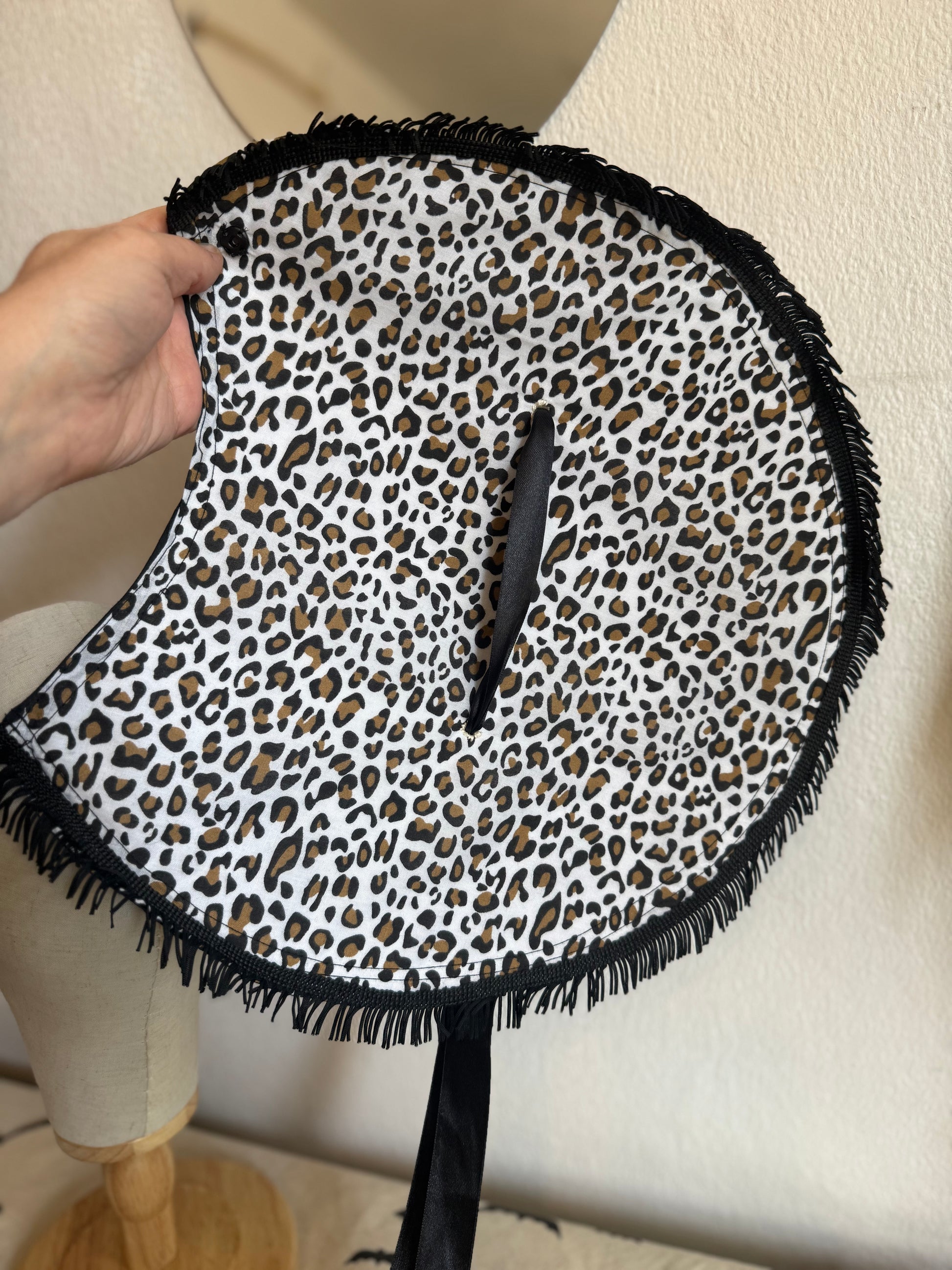 animal print vintage style rockabilly sun hat