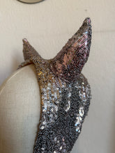 Load image into Gallery viewer, Sparkly devil horns festival headband 