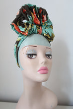 Load image into Gallery viewer, Tropical print vintage headband