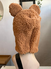 Load image into Gallery viewer, Mannequin head wearing a brown bear hat.