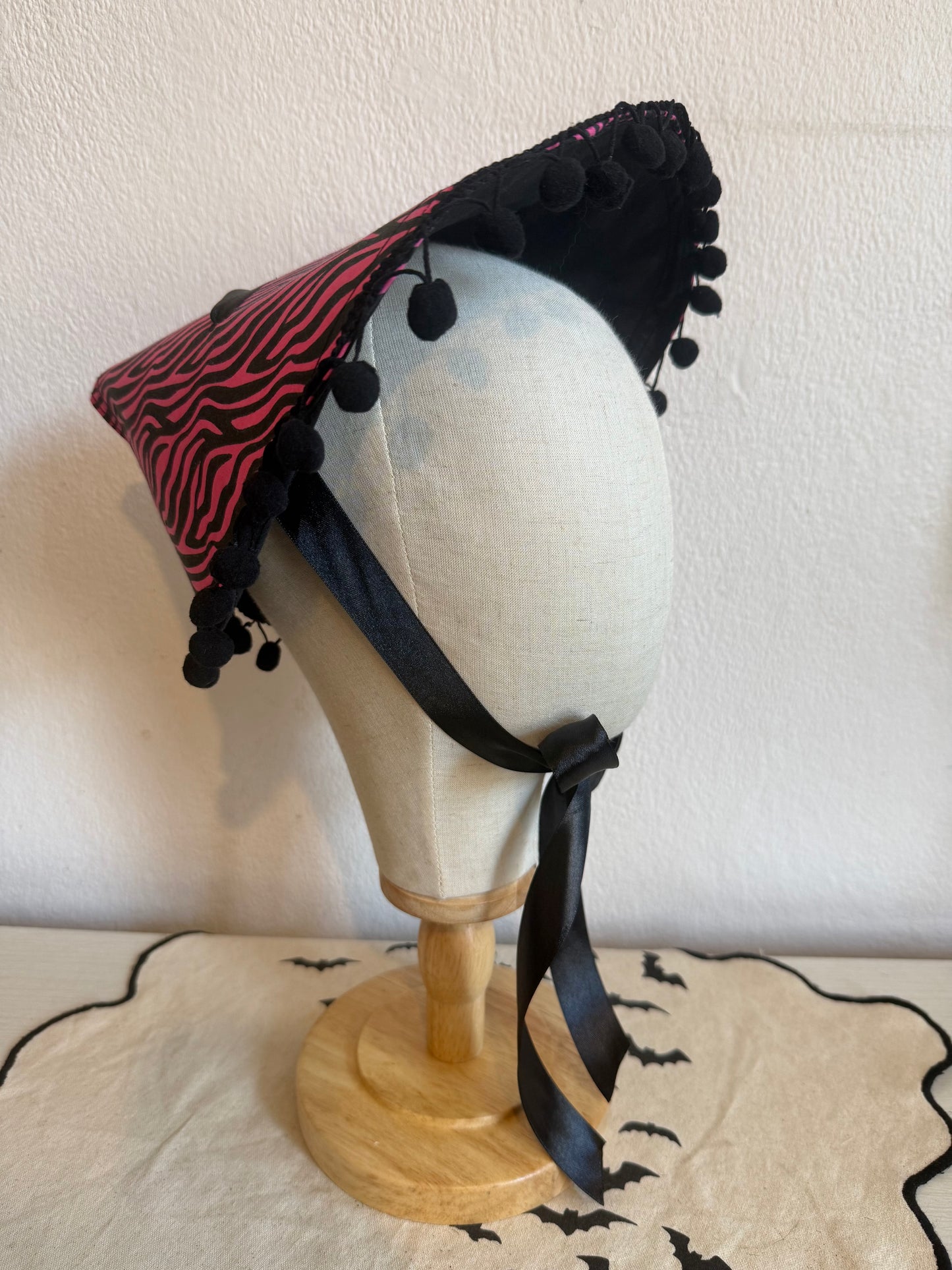 animal print vintage style rockabilly sun hat