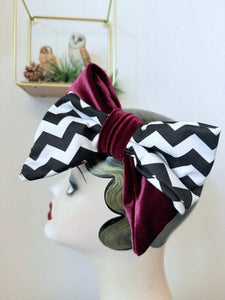 Twin peaks hair bow 