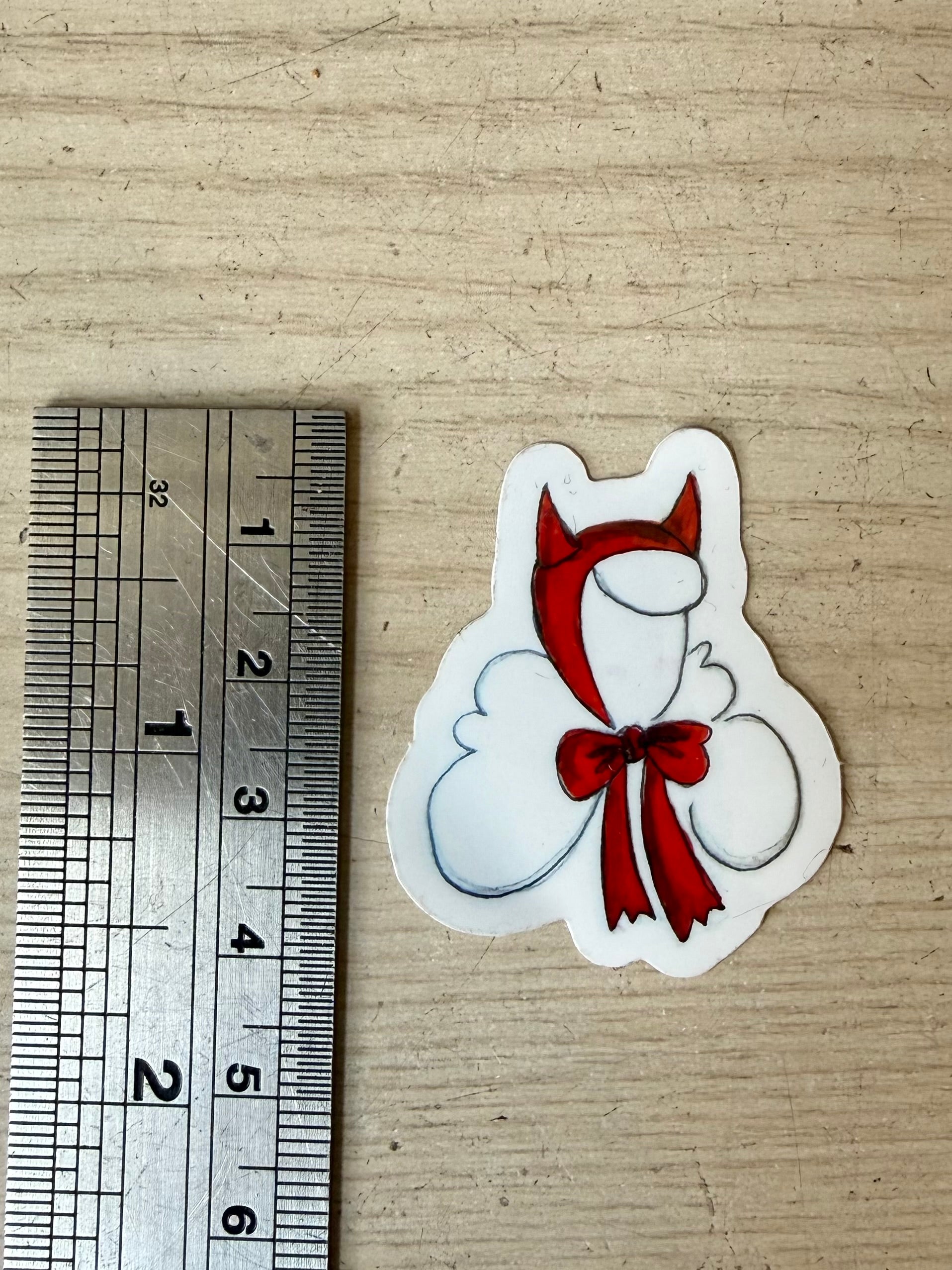 Devil sticker