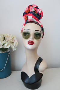 Striped jersey summer headband 