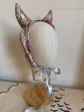 Load image into Gallery viewer, Sparkly devil horns festival headband 