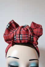 Load image into Gallery viewer, Tartan headscarf for women