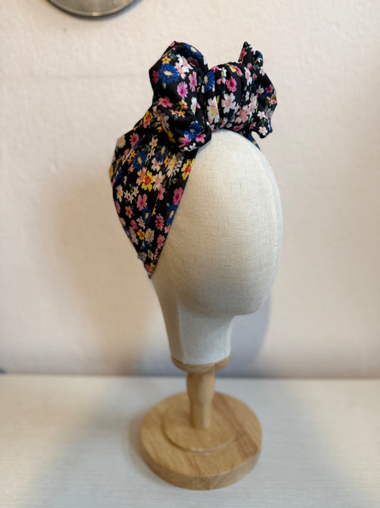 floral vintage turban