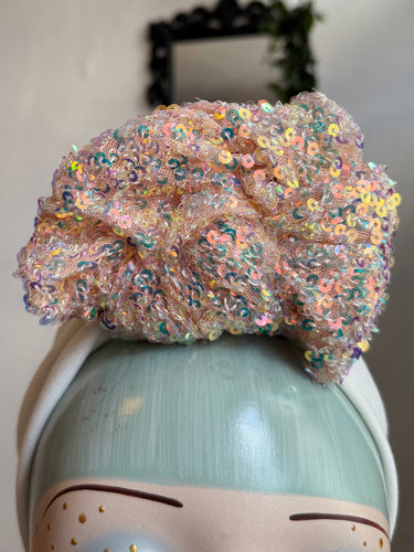 Sequin festival headwear headscarf
