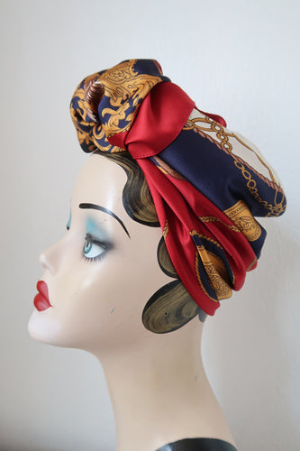 Vintage silk style scarf