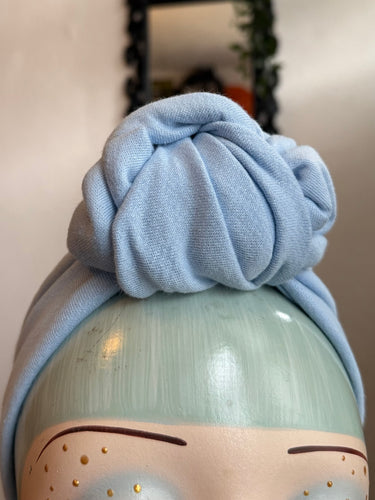 Vintage light blue headband 