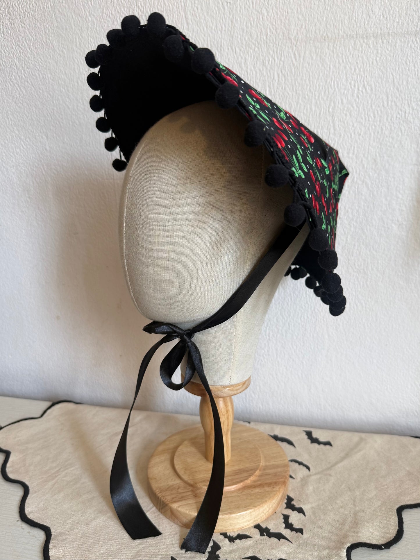 vintage style rockabilly sun hat