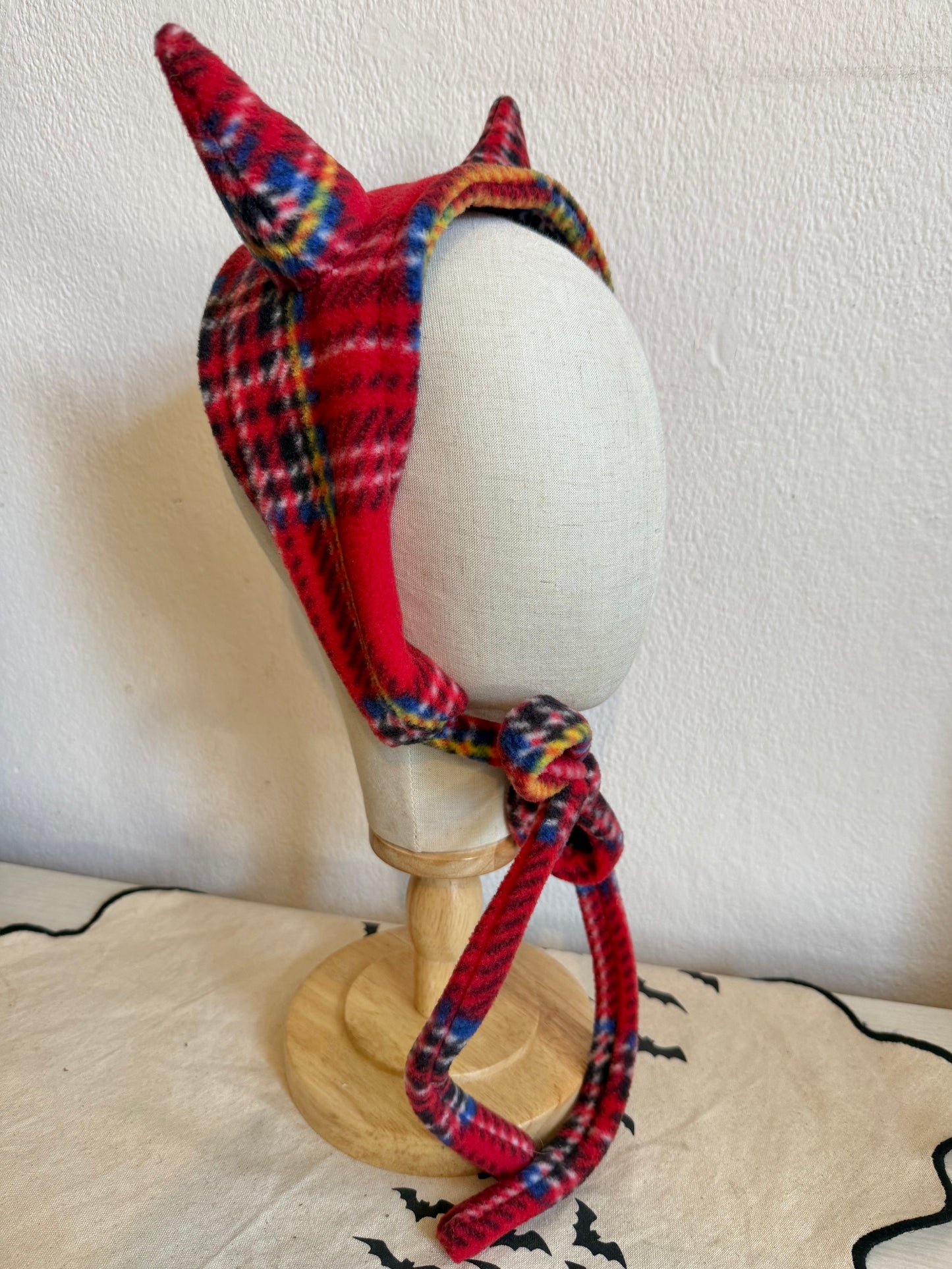devil horn headband