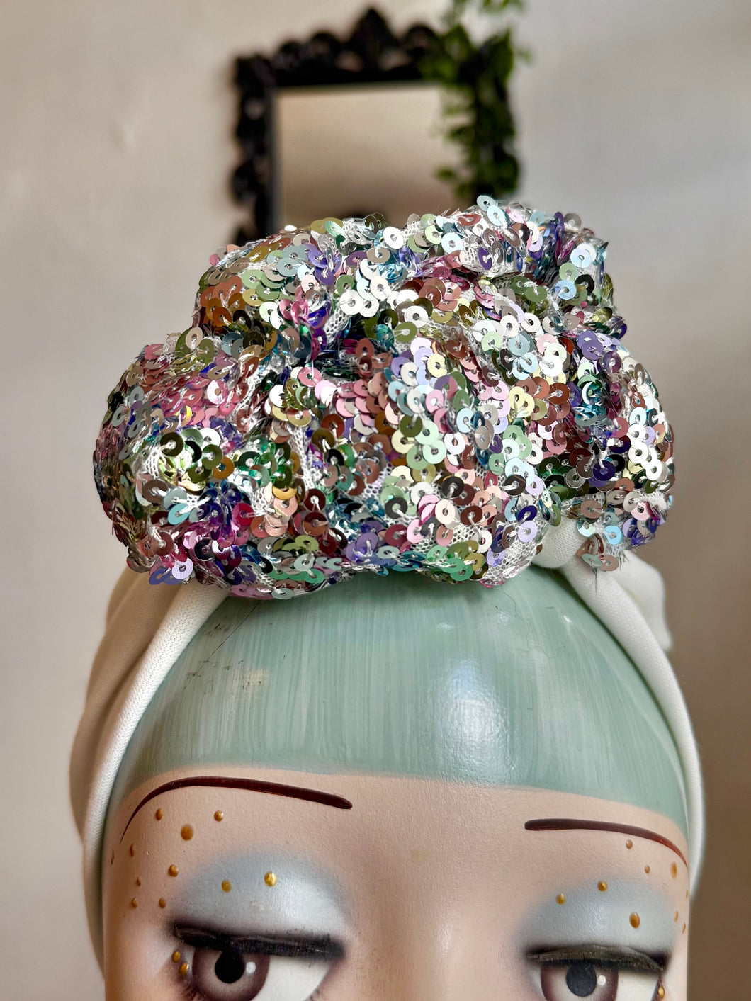 Sequin festival headwear headband headscarf