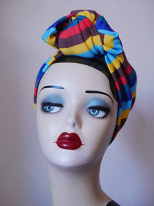 Striped turban 