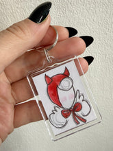 Load image into Gallery viewer, hand drawn art keyring