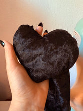 Load image into Gallery viewer, Black gothic vampire velvet valentines romantic heart headband  