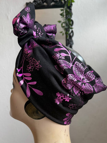 Handmade metallic headband 