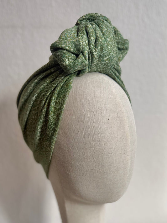 Vintage style handmade jersey turban 