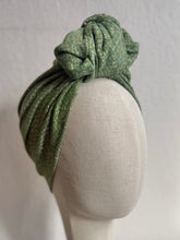 Load image into Gallery viewer, Vintage style handmade jersey turban 