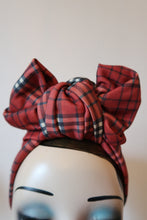 Load image into Gallery viewer, tartan headband headscarf