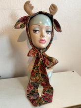 Load image into Gallery viewer, Little Deer Headband (pink &amp; green floral)