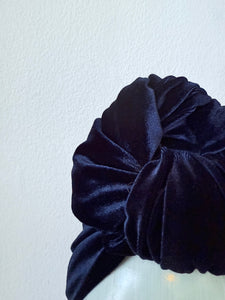 Velvet vintage headband for women 