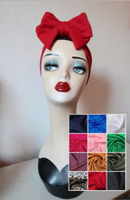 Load image into Gallery viewer, Handmade vintage turban hat