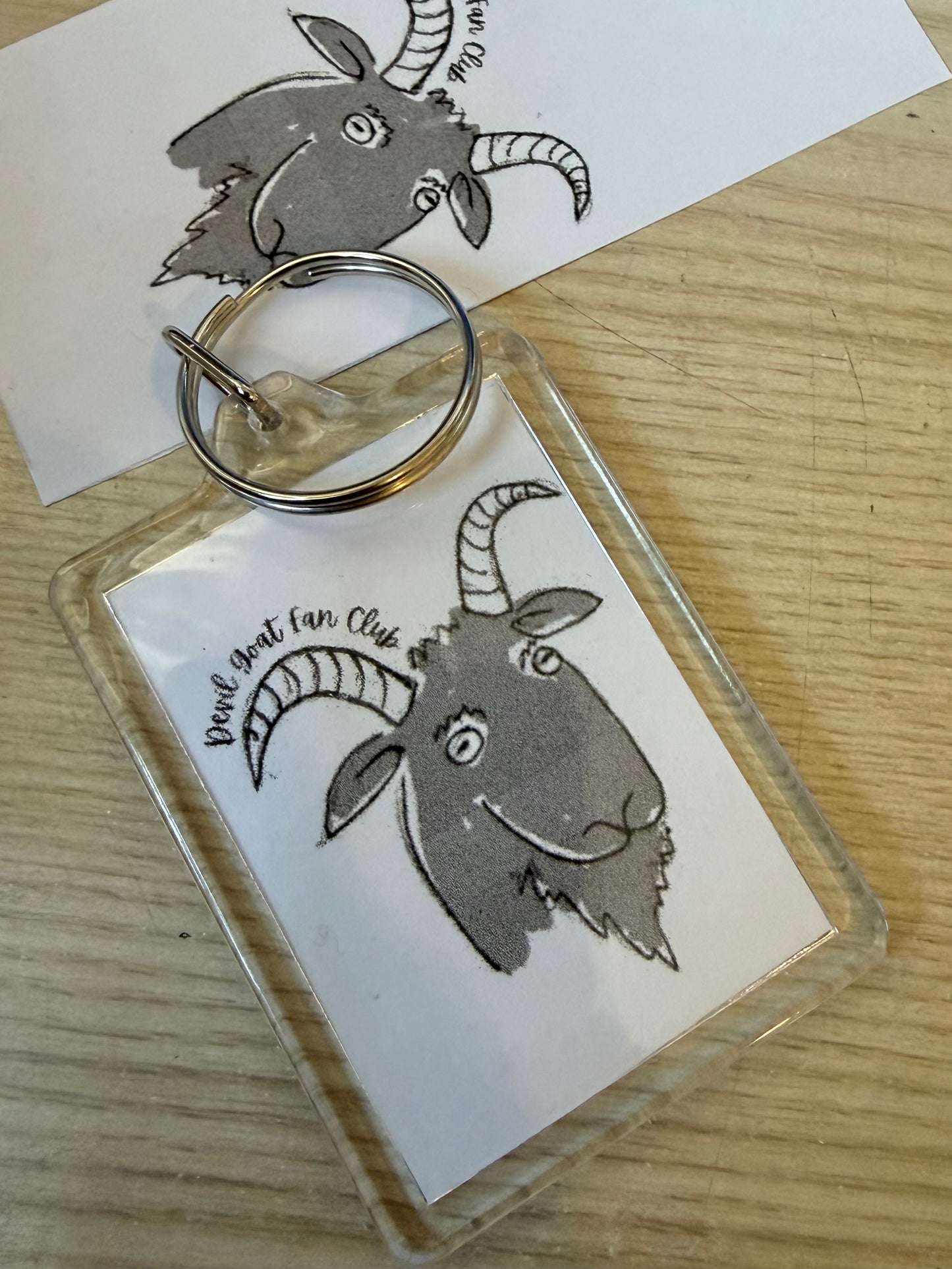 Goat keyring