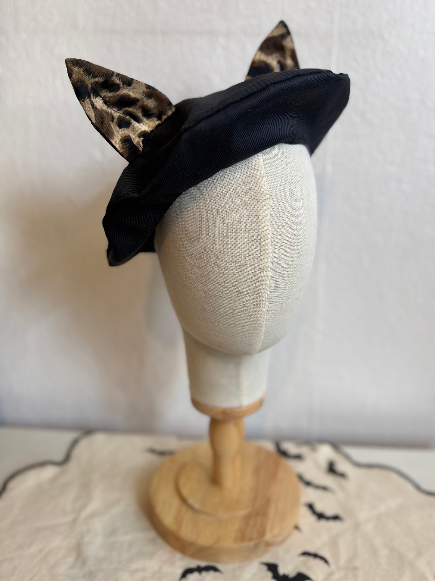 Cat ear beret hat 