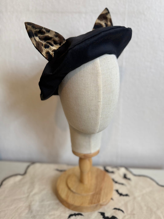 Cat ear beret hat 