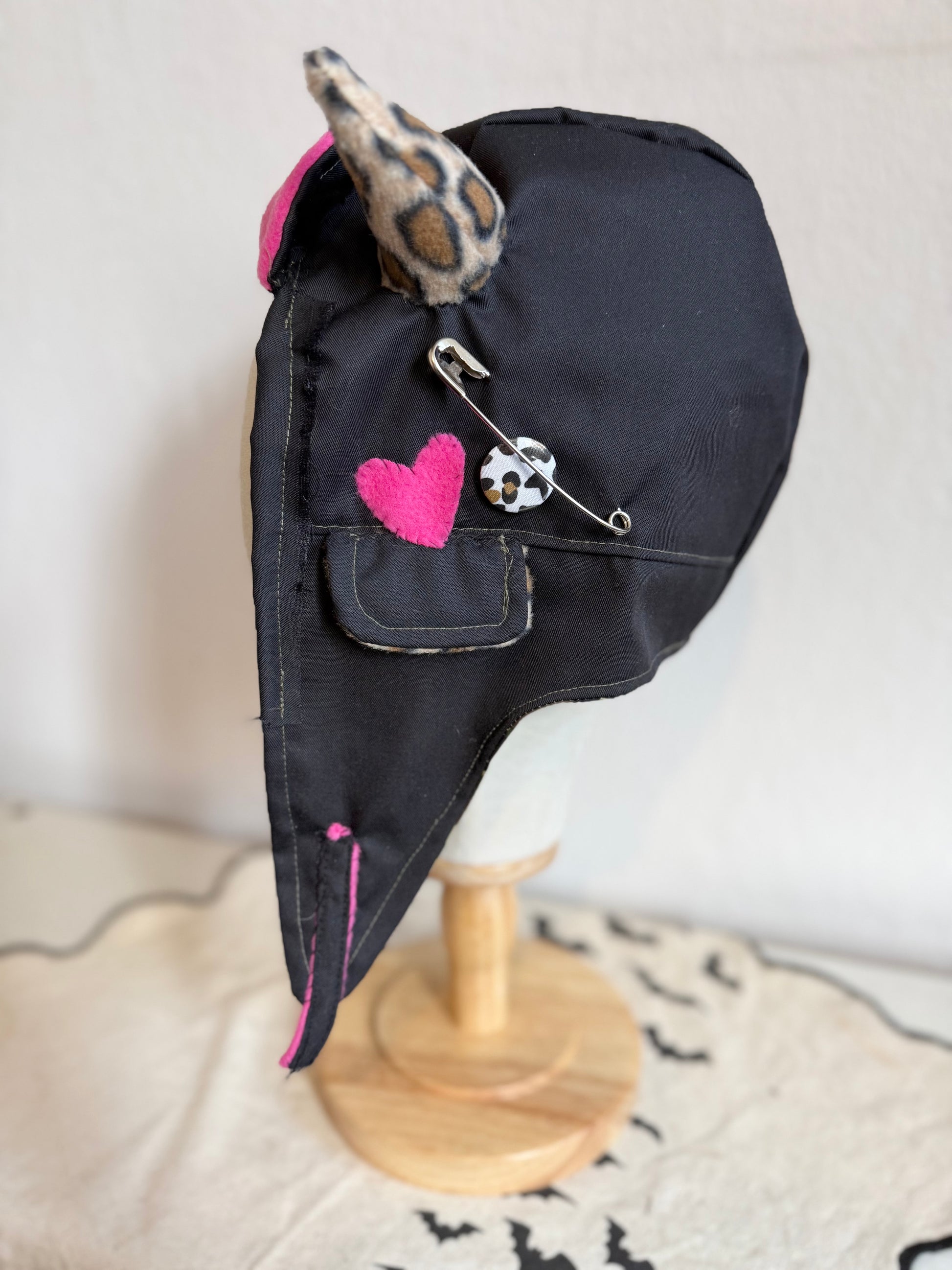 tank girl horned aviator hat 