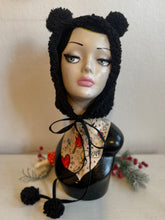 Load image into Gallery viewer, Black Bear Bonnet