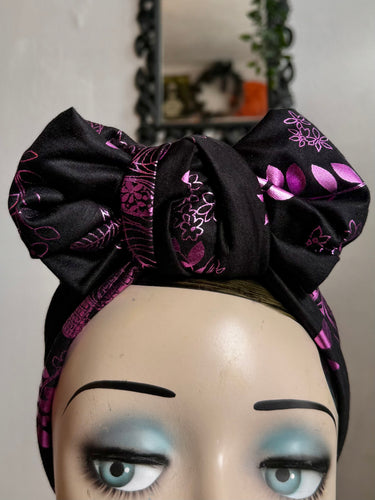 Handmade metallic headband 