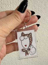 Load image into Gallery viewer, hand drawn art keyring