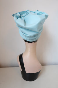 Blue square headscarf 