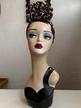 Load image into Gallery viewer, Patterned tiki vintage turban headscarf