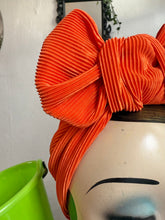Load image into Gallery viewer, Orange Halloween autumn headband 