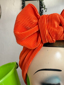 Orange Halloween autumn headband 