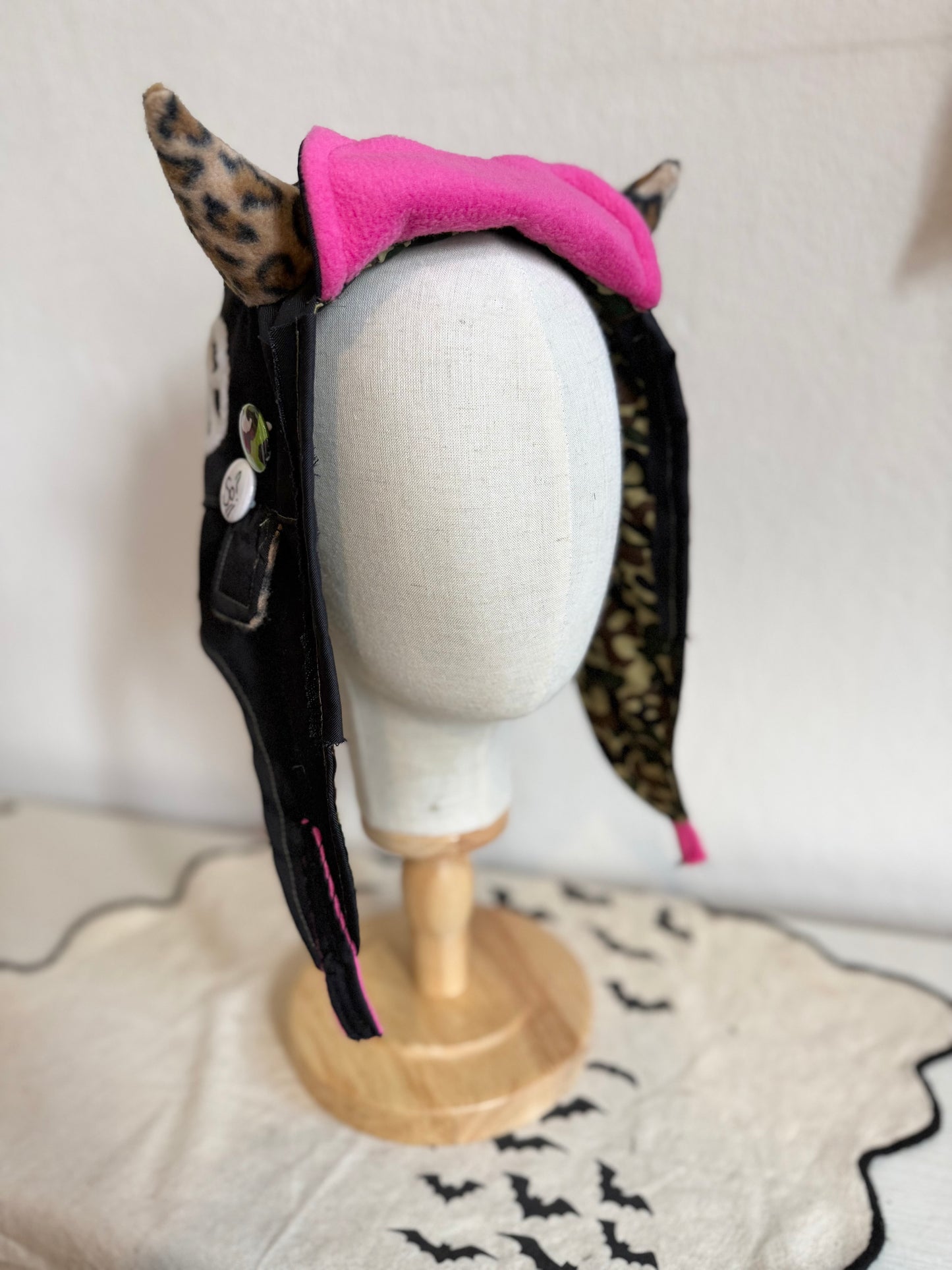 tank girl horned aviator hat 