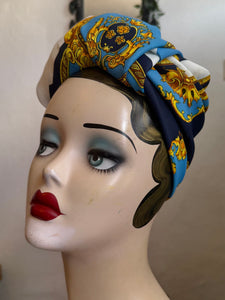 vintage headscarf 