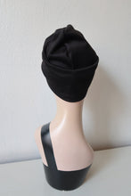 Load image into Gallery viewer, Black turban 