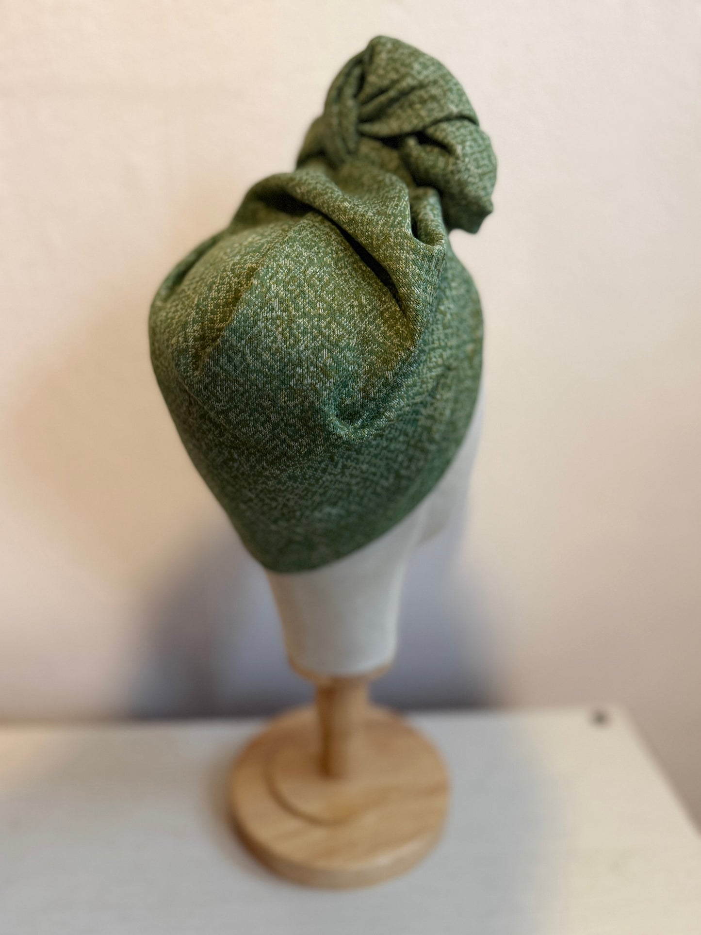 Vintage style handmade jersey turban 