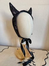 Load image into Gallery viewer, Sparkly Devil Headpiece in Black