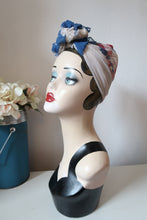 Load image into Gallery viewer, vintage scarf for 1940s turban tying  
