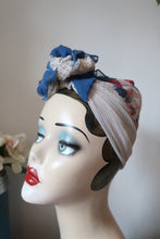 Load image into Gallery viewer, vintage scarf for 1940s turban tying  