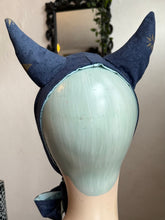 Load image into Gallery viewer, Celestial whimsy goth devil horns  